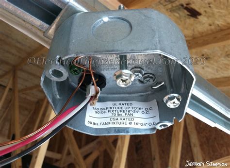 ceiling fan electrical box markings|ceiling fan box replacement.